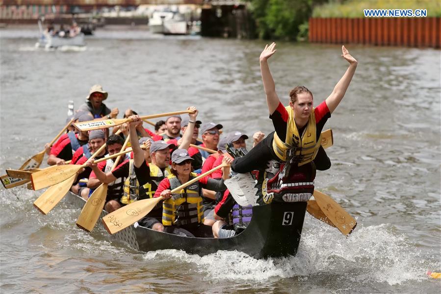 U.S.-CHICAGO-DRAGON BOAT RACE