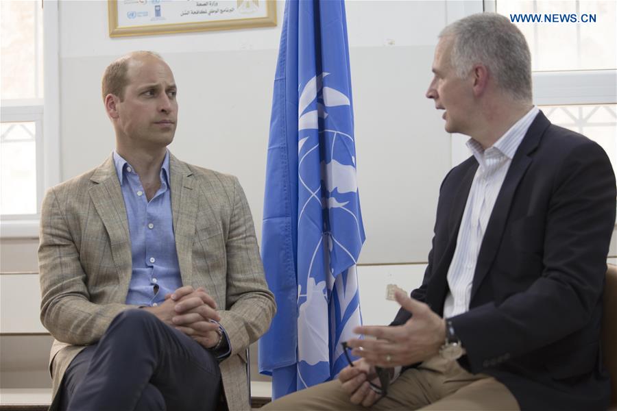 MIDEAST-RAMALLAH-BRITAIN-PRINCE-WILLIAM