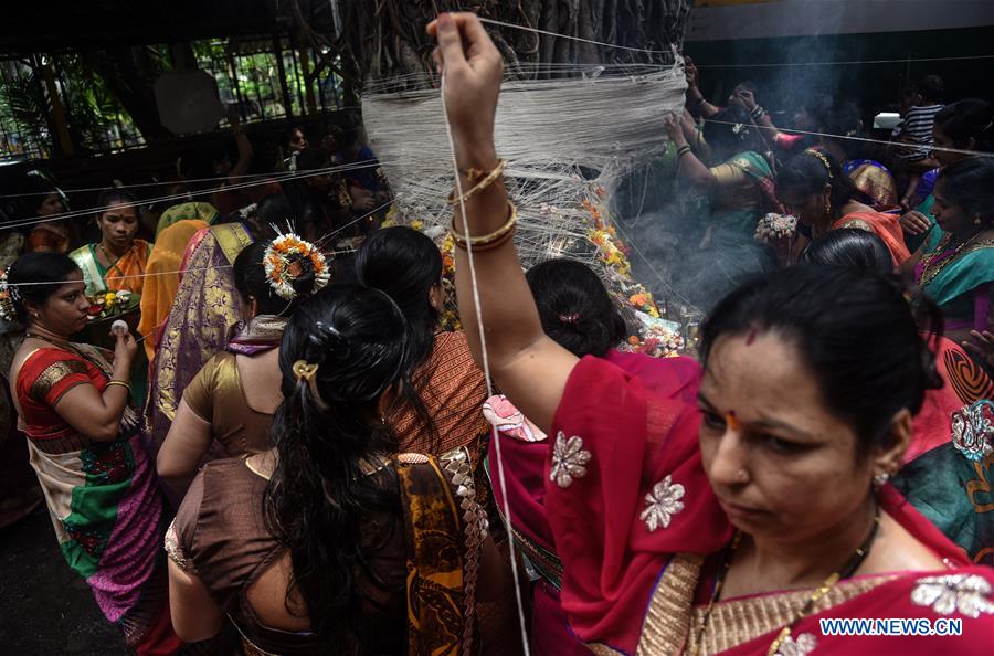 INDIA-MUMBAI-VAT SAVITRI FESTIVAL