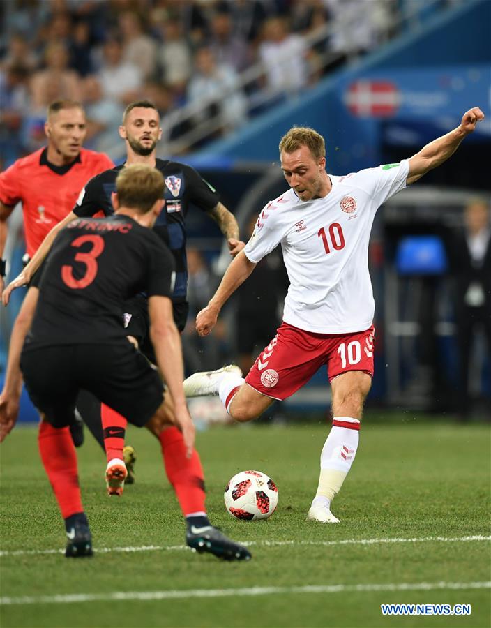 (SP)RUSSIA-NIZHNY NOVGOROD-2018 WORLD CUP-ROUND OF 16-CROATIA VS DENMARK