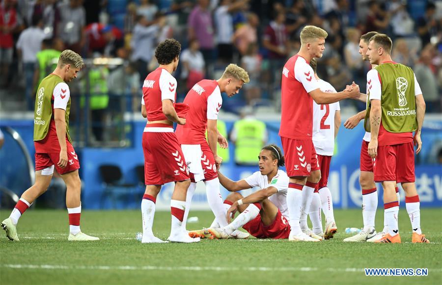 (SP)RUSSIA-NIZHNY NOVGOROD-2018 WORLD CUP-ROUND OF 16-CROATIA VS DENMARK