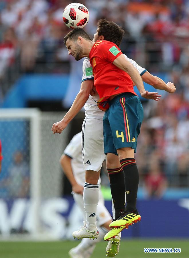 (SP)RUSSIA-MOSCOW-2018 WORLD CUP-ROUND OF 16-SPAIN VS RUSSIA