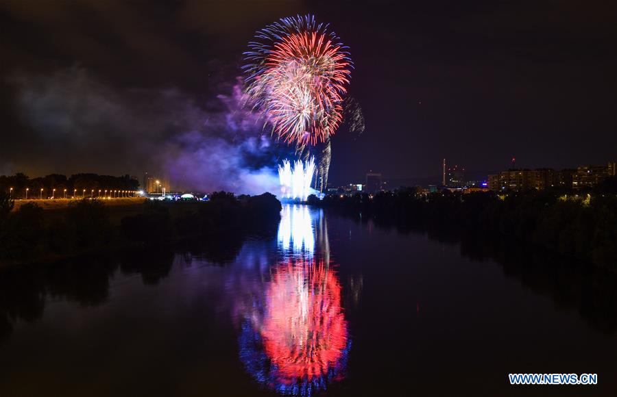 CROATIA-ZAGREB-FIREWORKS