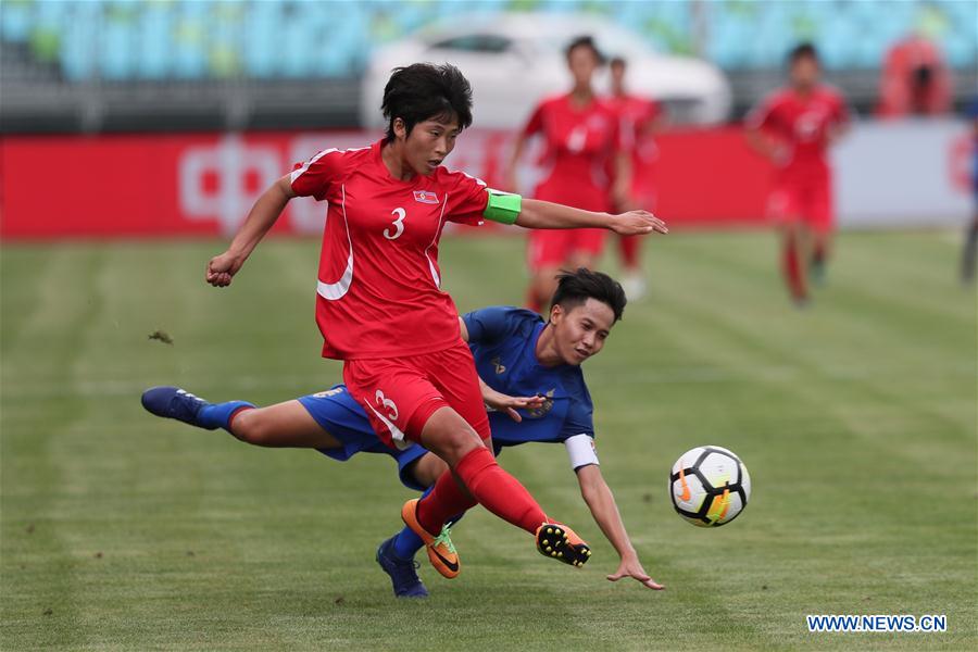 (SP)CHINA-DUYUN-INTERNATIONAL WOMEN'S YOUTH FOOTBALL TOURNAMENT DUYUN 2018 (CN)