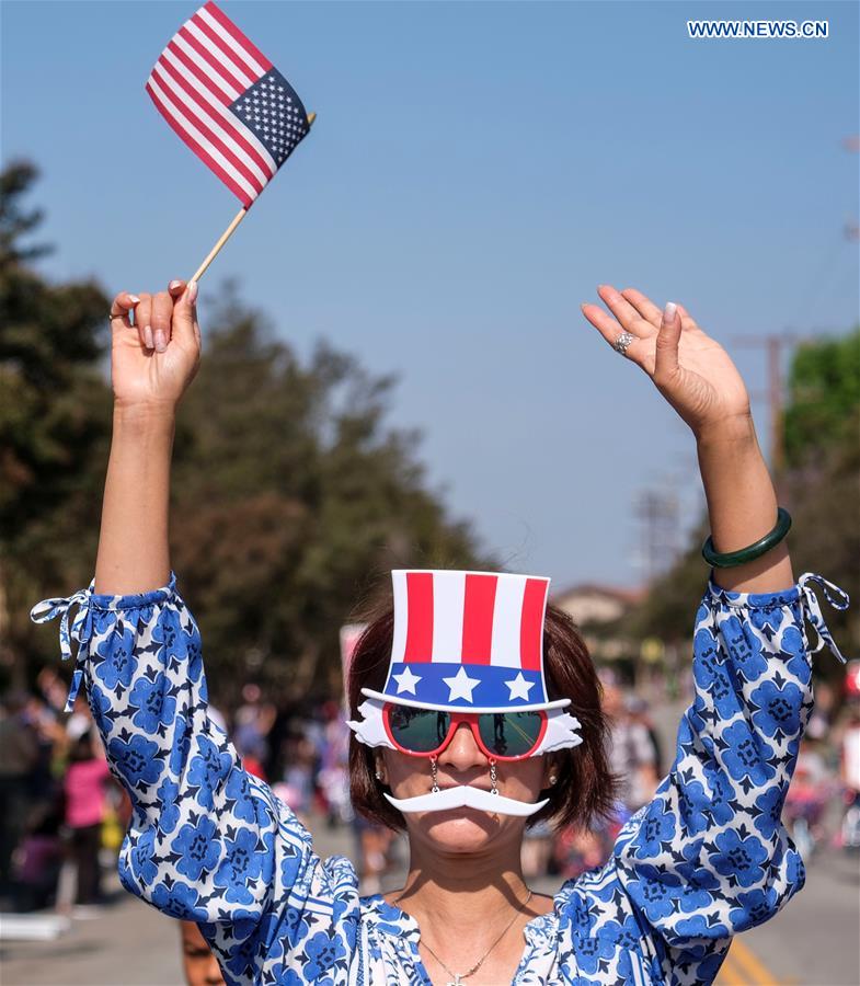 U.S.-CALIFORNIA-FOURTH OF JULY-PARADE