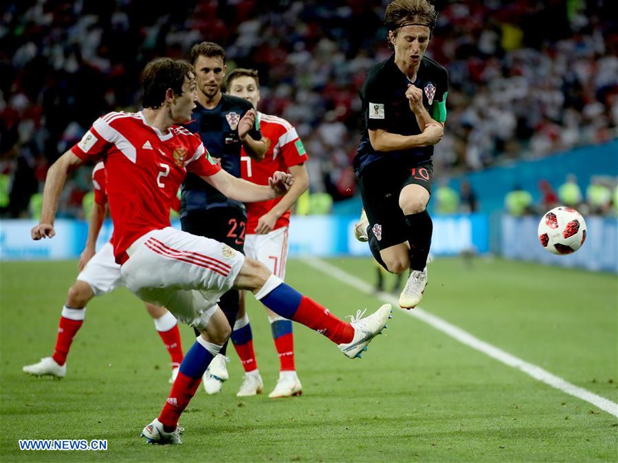 (SP)RUSSIA-SOCHI-2018 WORLD CUP-QUARTERFINAL-RUSSIA VS CROATIA