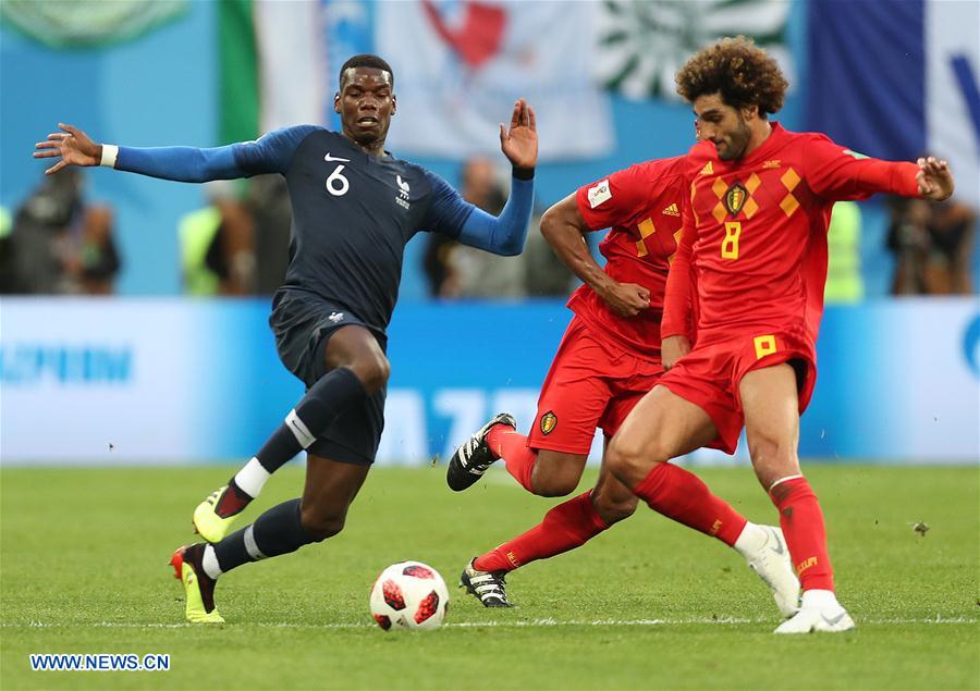 (SP)RUSSIA-SAINT PETERSBURG-2018 WORLD CUP-SEMIFINAL-FRANCE VS BELGIUM