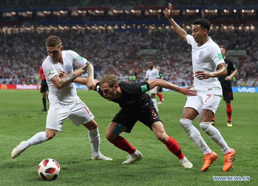 (SP)RUSSIA-MOSCOW-2018 WORLD CUP-SEMIFINAL-ENGLAND VS CROATIA