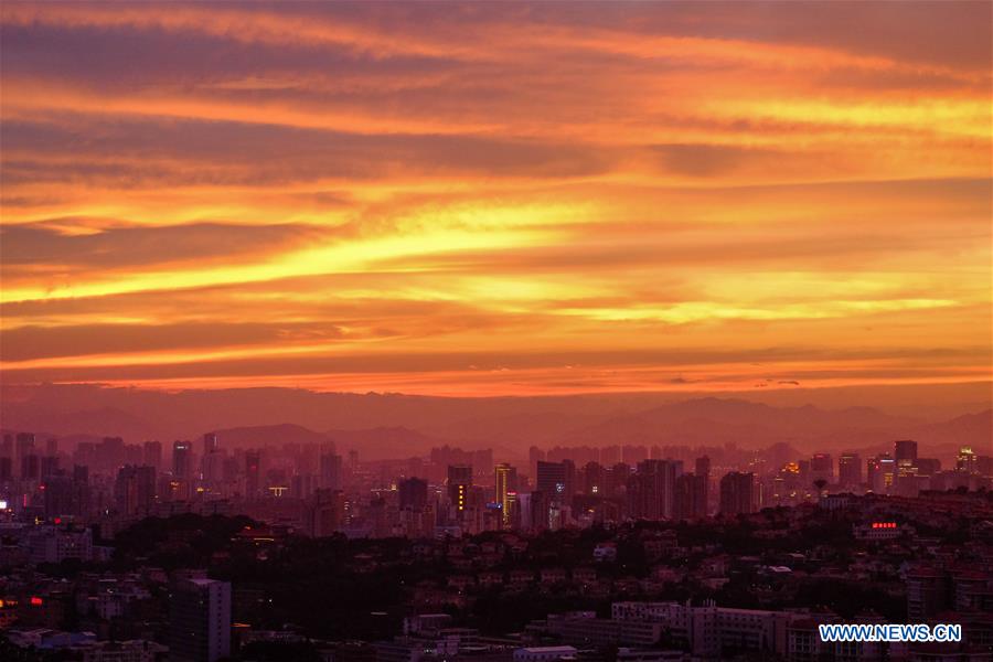 #CHINA-FUJIAN-QUANZHOU-SUNSET-SKYLINE (CN)