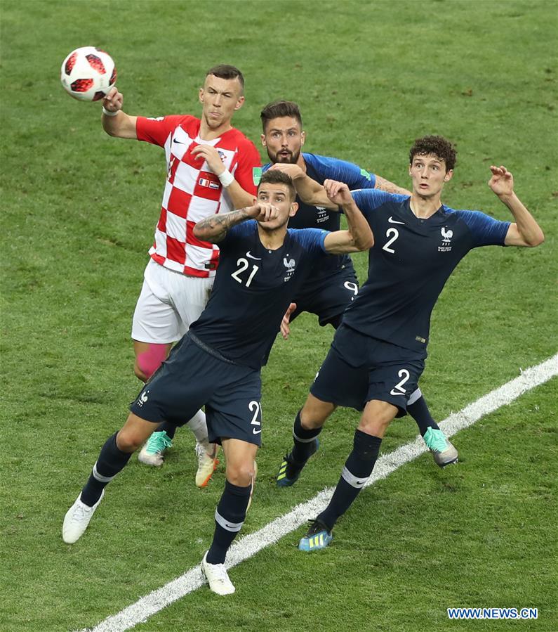 (SP)RUSSIA-MOSCOW-2018 WORLD CUP-FINAL-FRANCE VS CROATIA