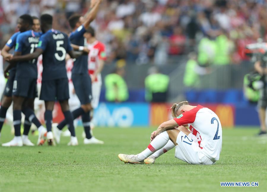 (SP)RUSSIA-MOSCOW-2018 WORLD CUP-FINAL-FRANCE VS CROATIA