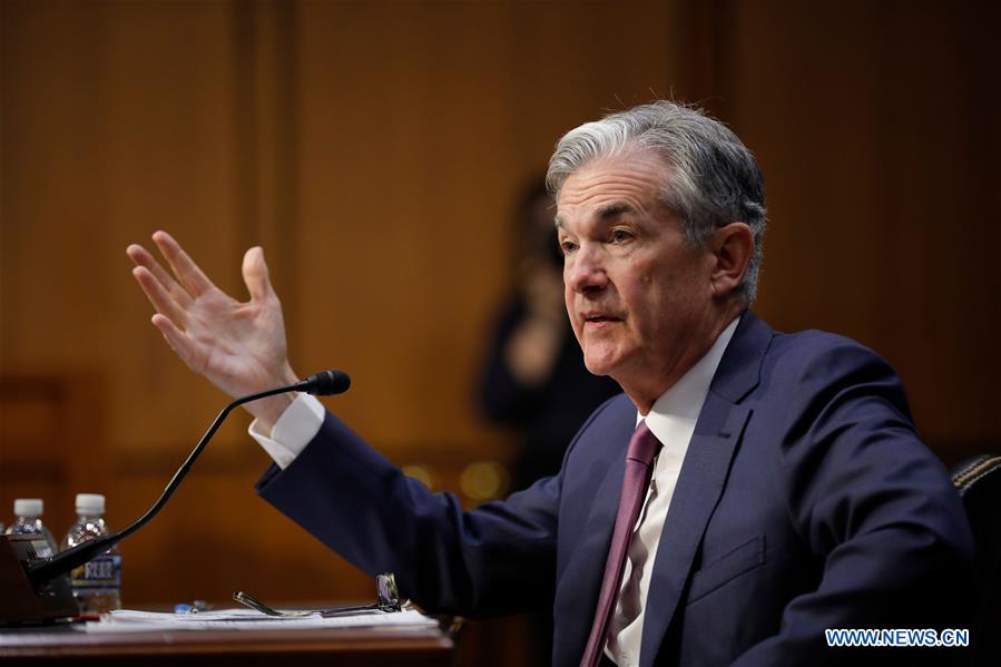 U.S.-WASHINGTON D.C.-JEROME POWELL-SENATE-HEARING