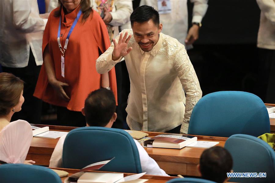 PHILIPPINES-MANILA-PACQUIAO-STATE OF THE NATION ADDRESS