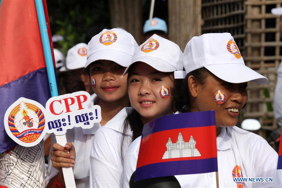 CAMBODIA-PHNOM PENH-PM-ELECTION CAMPAIGN