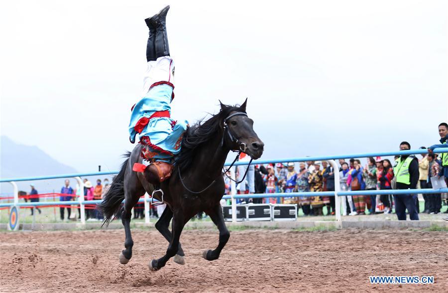 #CHINA-GANSU-SUNAN-MINORITY GROUP-SPORT (CN)