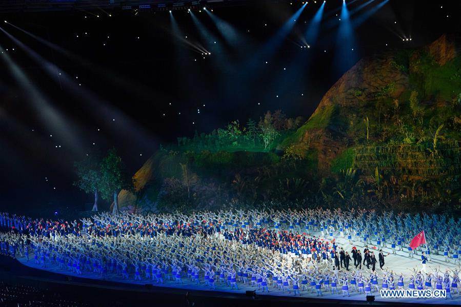 (SP)INDONESIA-JAKARTA-ASIAN GAMES-OPENING CEREMONY