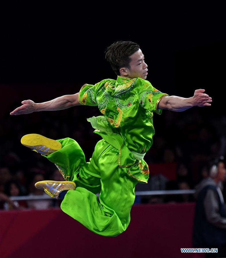 (SP)INDONESIA-JAKARTA-ASIAN GAMES-WUSHU-MEN’S CHANGQUAN