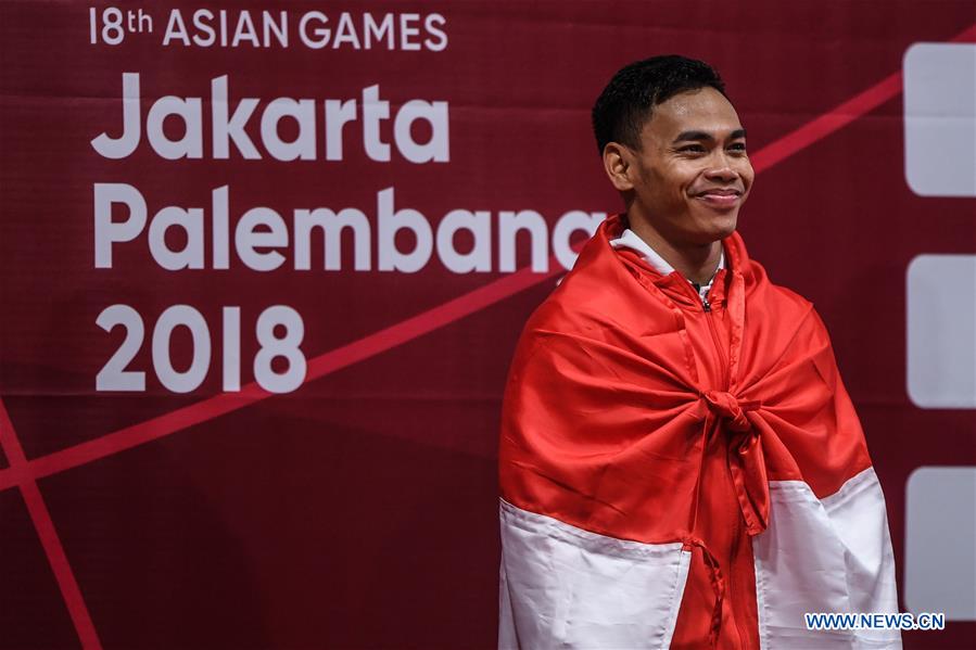 (SP)INDONESIA-JAKARTA-ASIAN GAMES-WEIGHTLIFTING