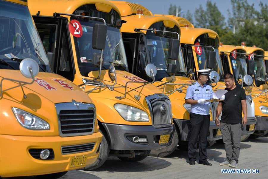 #CHINA-HEBEI-SCHOOL BUS-NEW SEMESTER (CN)