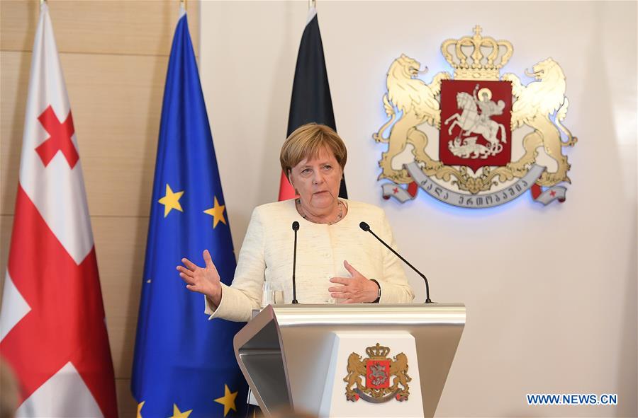 GEORGIA-TBILISI-GERMANY-MERKEL-VISIT