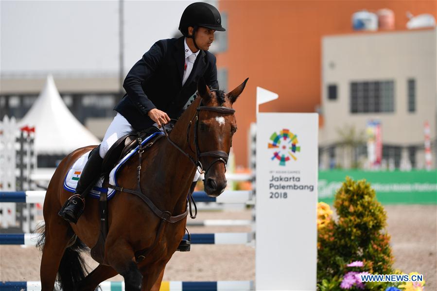 (SP)INDONESIA-PALEMBANG-ASIAN GAMES 2018-EQUESTRIAN-EVENTING INDIVIDUAL