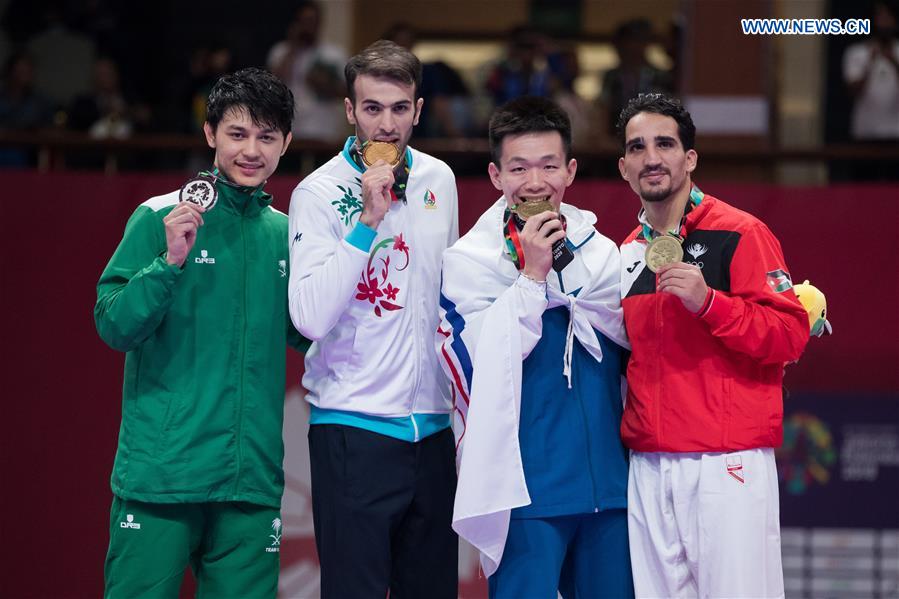 (SP)INDONESIA-JAKARTA-ASIAN GAMES-KARATE-MEN'S -75KG