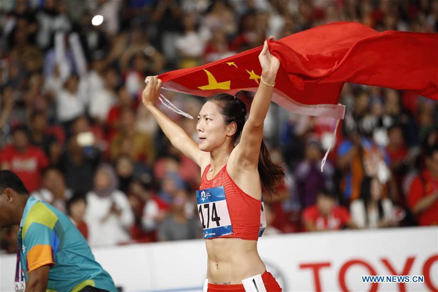 (SP)INDONESIA-JAKARTA-ASIAN GAMES-ATHLETICS-WOMEN'S 800M