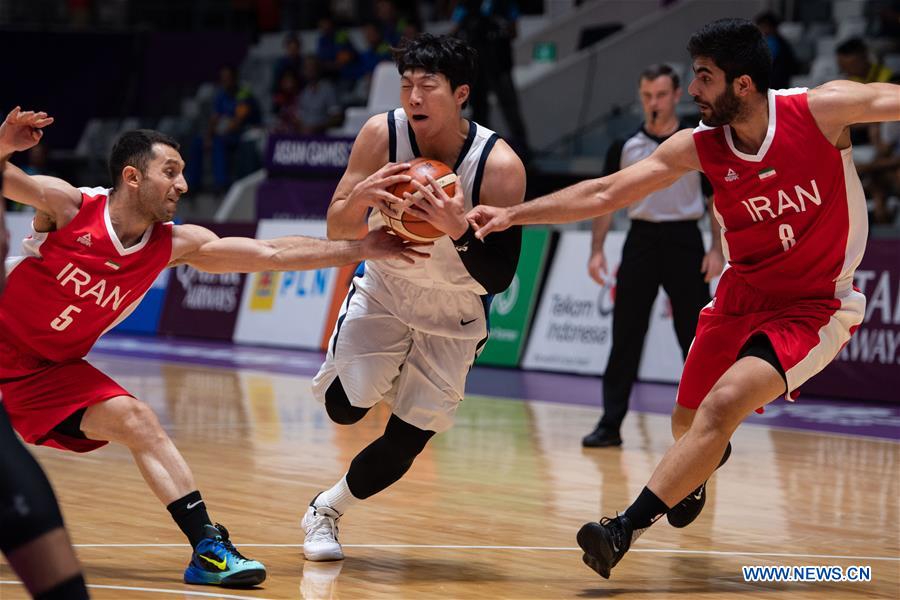 (SP)INDONESIA-JAKARTA-ASIAN GAMES-MEN'S BASKETBALL