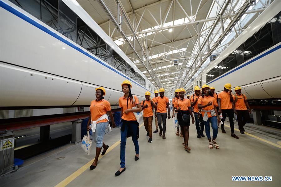 CHINA-XI'AN-RAILWAY-NIGERIAN STUDENTS (CN)