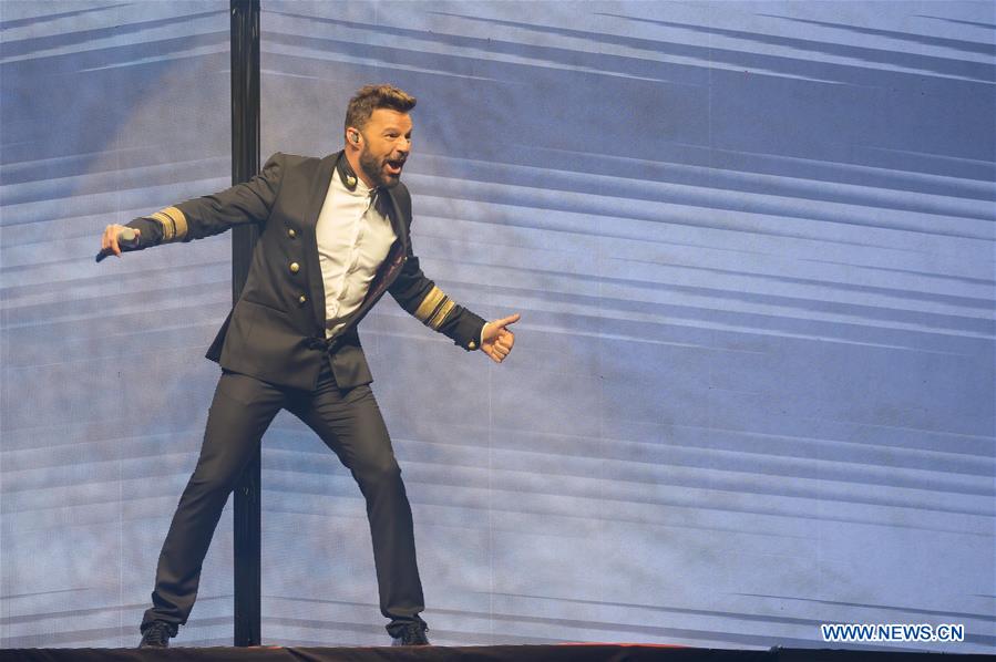 HUNGARY-BUDAPEST-RICKY MARTIN CONCERT