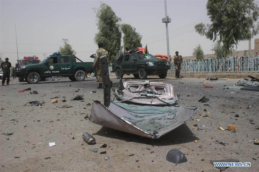 AFGHANISTAN-HELMAND-SUICIDE ATTACK