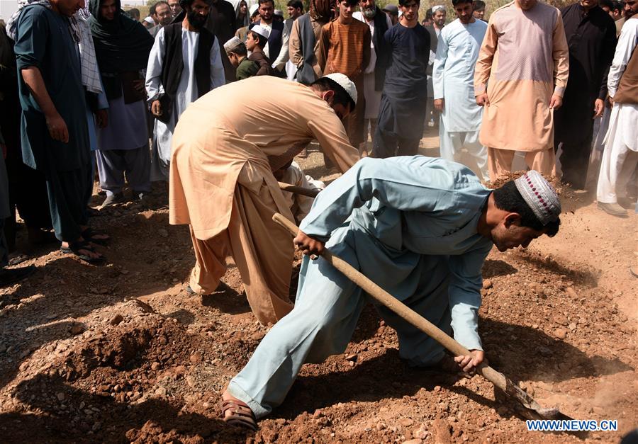 AFGHANISTAN-KANDAHAR-FUNERAL-ELECTION CANDIDATE