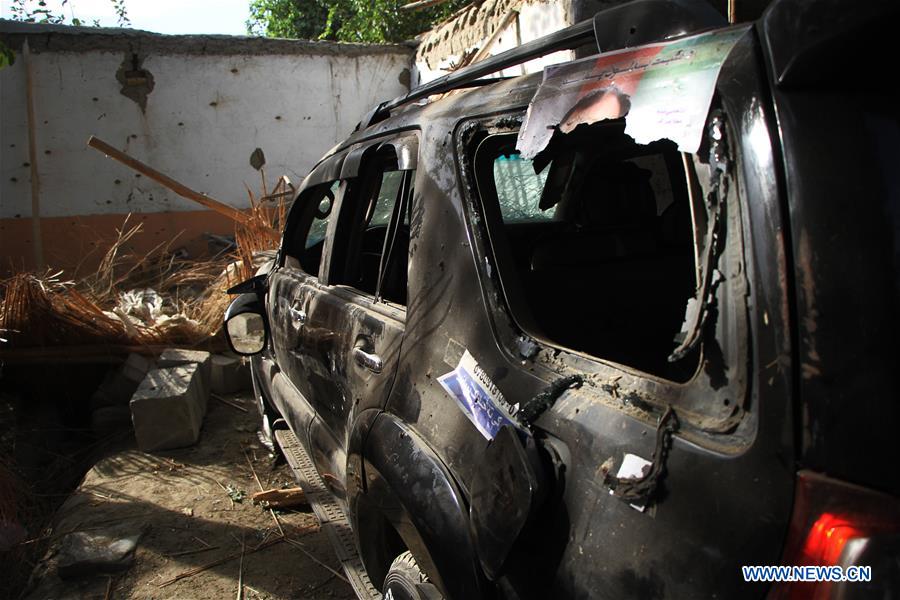 AFGHANISTAN-NANGARHAR-SUICIDE ATTACK-ELECTION RALLY