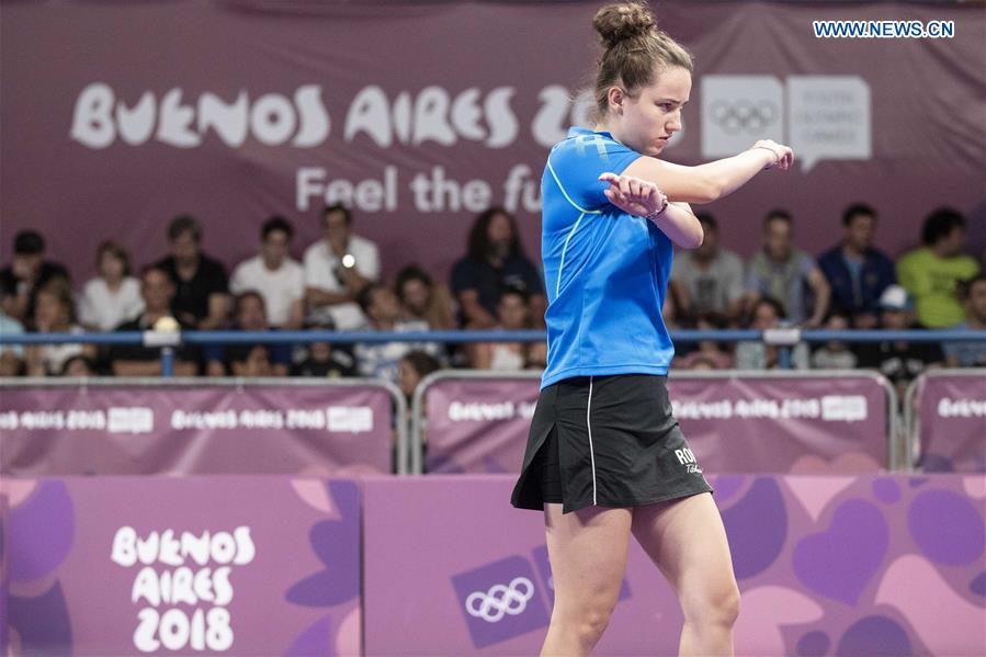 (SP)ARGENTINA-BUENOS AIRES-SUMMER YOUTH OLYMPIC GAMES-TABLE TENNIS