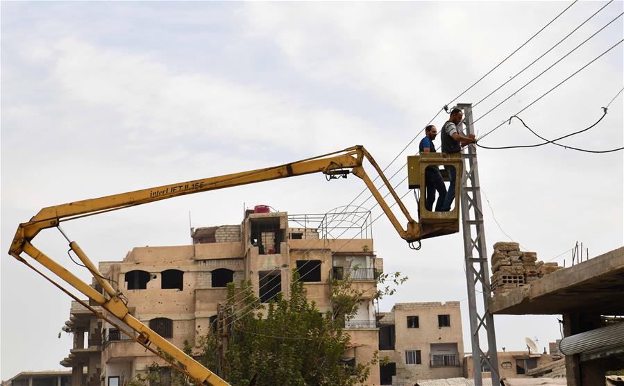 SYRIA-DAMASCUS-LIFE WITH ELECTRICITY-RETURN