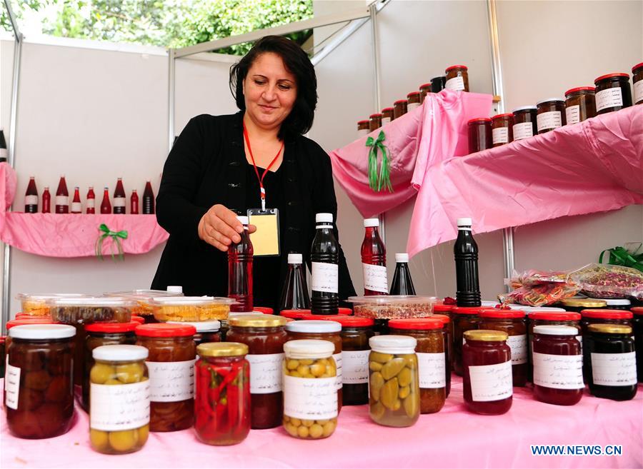 SYRIA-DAMASCUS-HOMEMADE FOOD INDUSTRY FESTIVAL