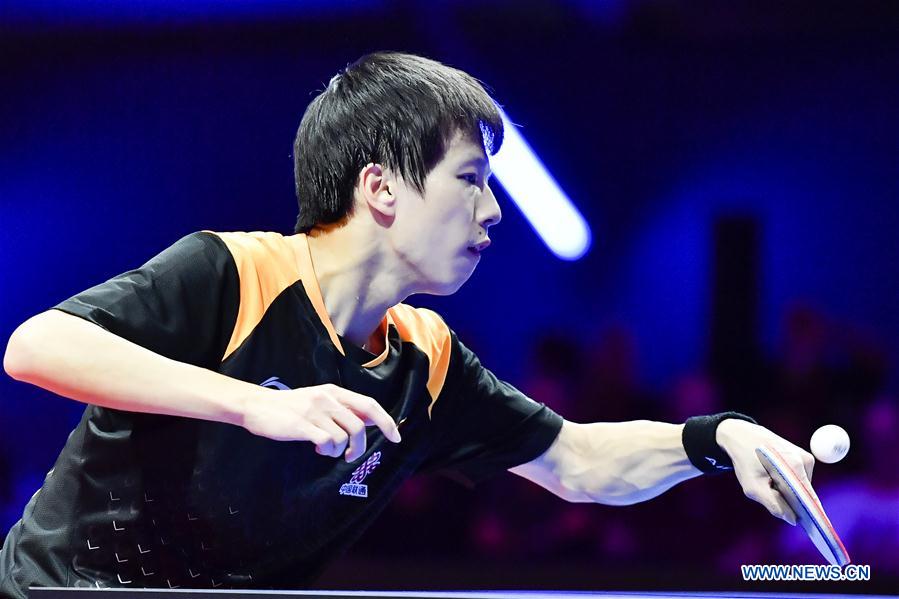 (SP)FRANCE-CHESSY-2018 ITTF MEN'S WORLD CUP-BRONZE MEDAL MATCH