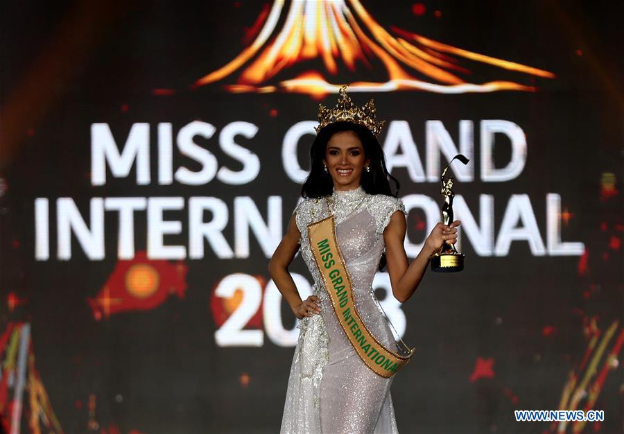 MYANMAR-YANGON-MISS GRAND INTERNATIONAL 2018