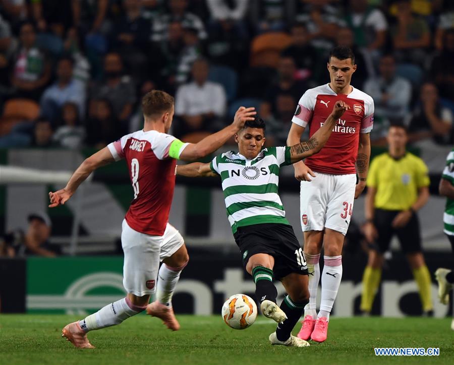 (SP)PORTUGAL-LISBON-SOCCER-EUROPA LEAGUE-SPORTING VS ARSENAL