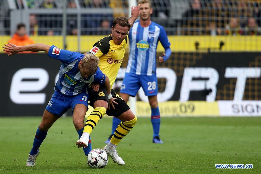 (SP)GERMANY-DORTMUND-SOCCER-BUNDESLIGA-BORUSSIA DORTMUND VS HERTHA BSC