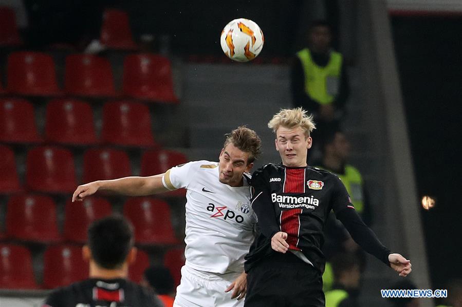 (SP)GERMANY-LEVERKUSEN-SOCCER-UEFA EUROPA LEAGUE-LEVERKUSEN VS ZURICH