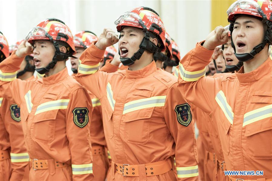 CHINA-BEIJING-NATIONAL FIRE AND RESCUE TEAM (CN)