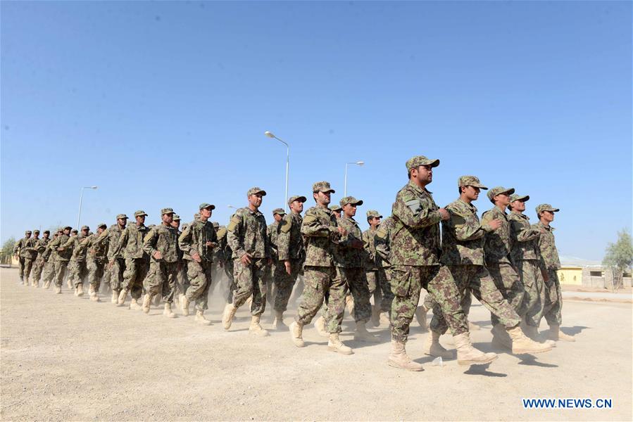 AFGHANISTAN-KANDAHAR-MILITARY TRAINING