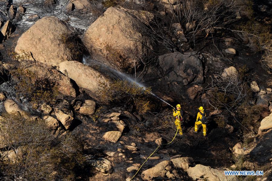 U.S.-SIMI VALLEY-WILDFIRE