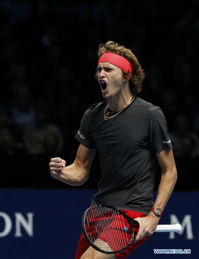 (SP)BRITAIN-LONDON-TENNIS-ATP WORLD TOUR FINALS-DAY 6 