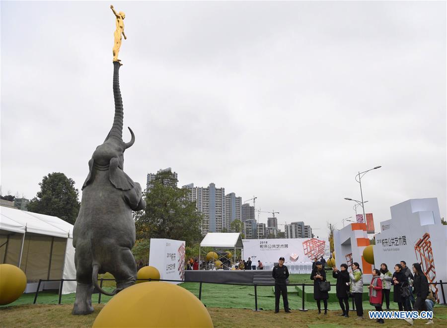 CHINA-CHONGQING-PUBLIC ART EXHIBITION (CN)