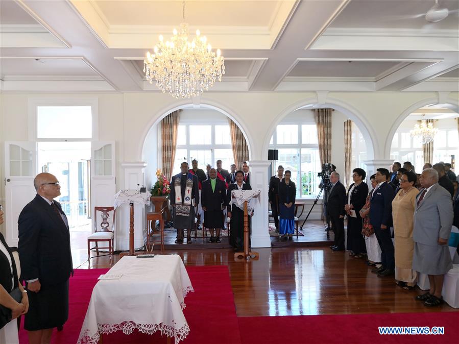 FIJI-SUVA-PM-SWEARING-IN-CEREMONY