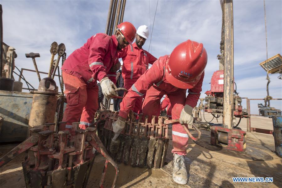 EGYPT-MINYA-CHINA-ZPEC-DESERT-WELLS