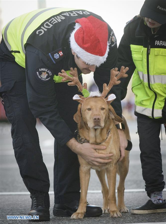 CANADA-VANCOUVER-SANTA CLAUS PARADE