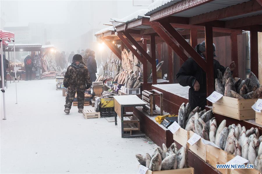 RUSSIA-YAKUTSK-DAILY LIFE